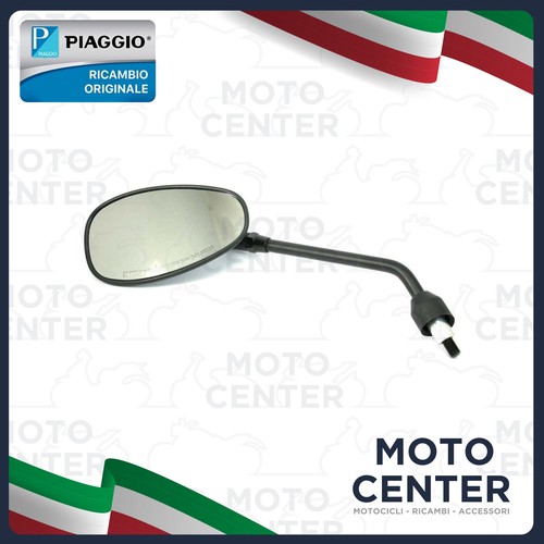 Specchio nero piaggio - nero,